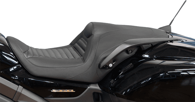 MUSTANG 0810-1580 Seat - Tripper Fastback™ - Front Tuck-n-Roll - Black - F6B — image 2 of 3