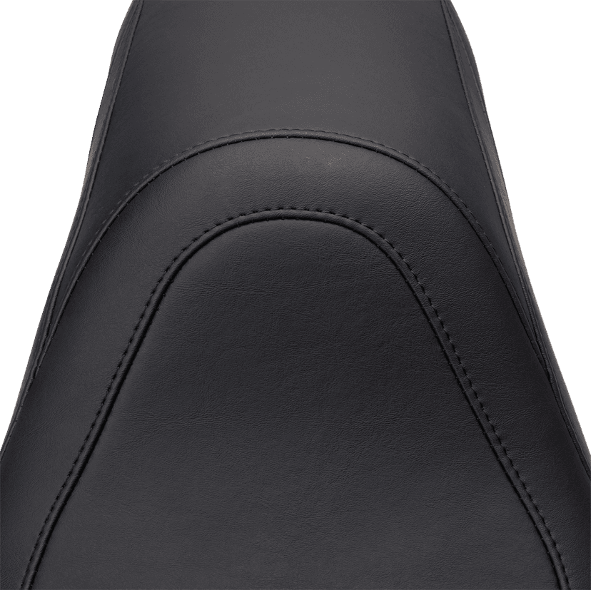 MUSTANG 0810-1595 Seat - Tripper Fastback™ - Smooth - Black - Bolt — image 3 of 4