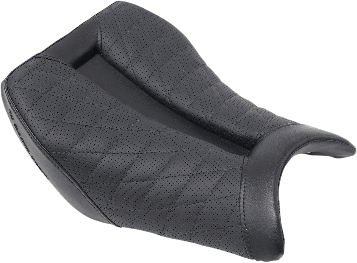 SADDLEMEN 0810-1666 Track Seat - Lattice Stitch - Black - S1000RR '12-'18