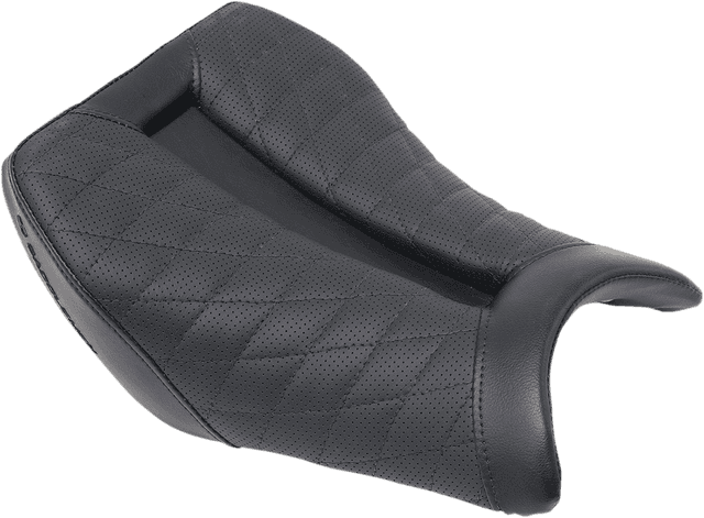 SADDLEMEN 0810-1666 Track Seat - Lattice Stitch - Black - S1000RR '12-'18