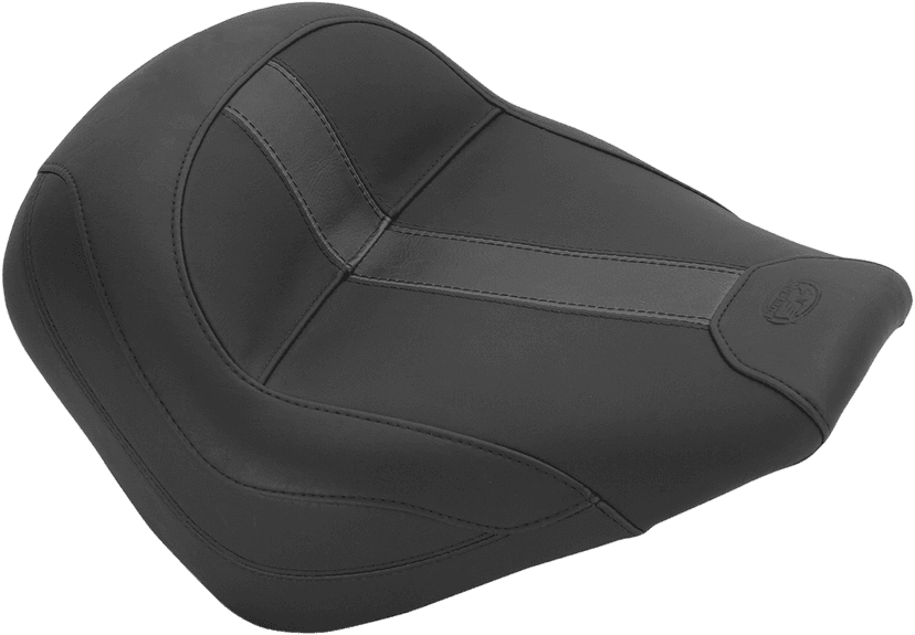 MUSTANG 0810-1835 Solo Seat - Black - Vinyl - Scout '15-'24