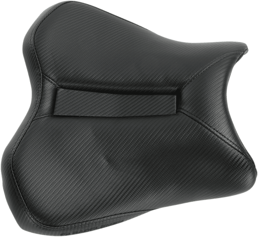 SADDLEMEN 0810-1915 Gel Channel™ Track Carbon Fiber Sport Seat - Black - R1 — image 3 of 3