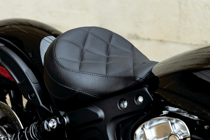 MUSTANG 0810-2127 Solo Seat - Black - Scout '18-'24 — image 2 of 4