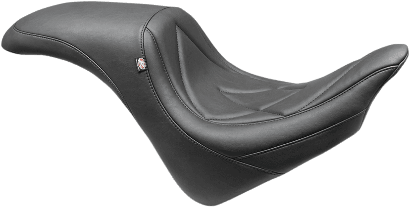 MUSTANG 0810-2147 Seat - Tripper Fastback™ - 3D-Stacked/Triple Diamond Stitch - Black - VTX1300CX
