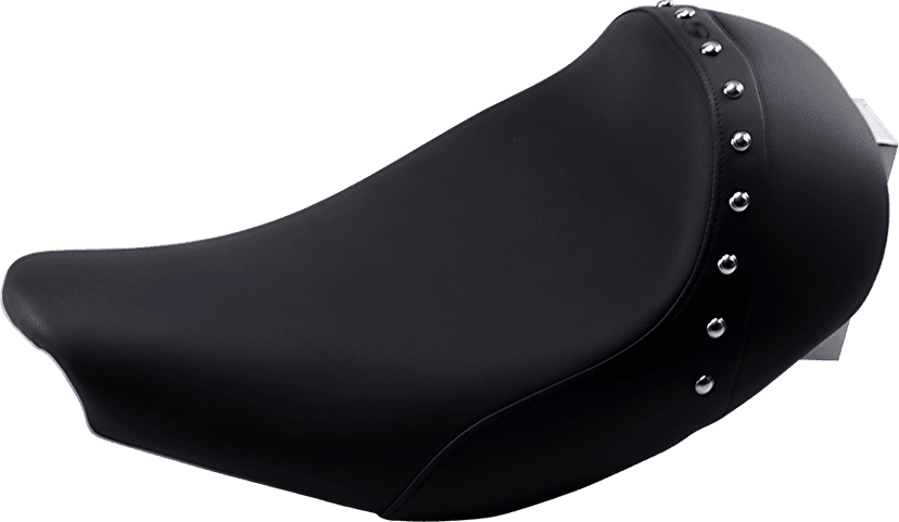 SADDLEMEN 0810-2150 Renegade™ Solo Seat - Black - Studded - Indian '14-'24 — image 1 of 2