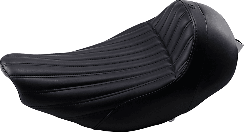 SADDLEMEN 0810-2153 Knuckle Renegade™ Solo Seat - Black - Indian — image 1 of 2