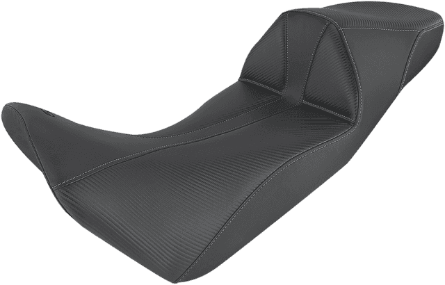 SADDLEMEN 0810-2200 Adventure Tour Seat - One-Piece - Low - Stitched - Black - Africa Twin