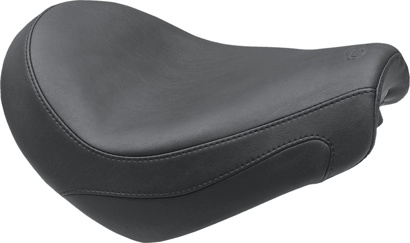 MUSTANG 0810-2300 Tripper™ Solo Seat - Black - Smooth Black Stitch - Rebel 1100 '21-'22 — image 1 of 3
