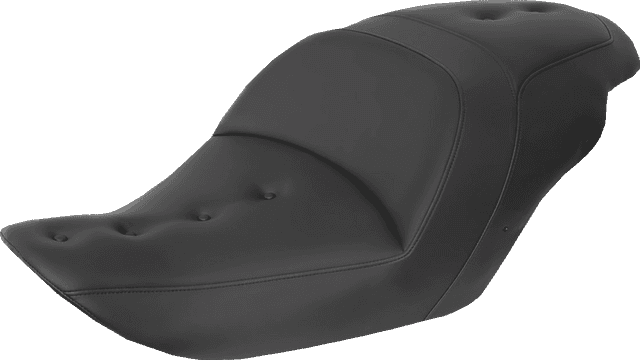 SADDLEMEN 0810-2326 Roadsofa™ Pillow Top Seat - Without Backrest - Black