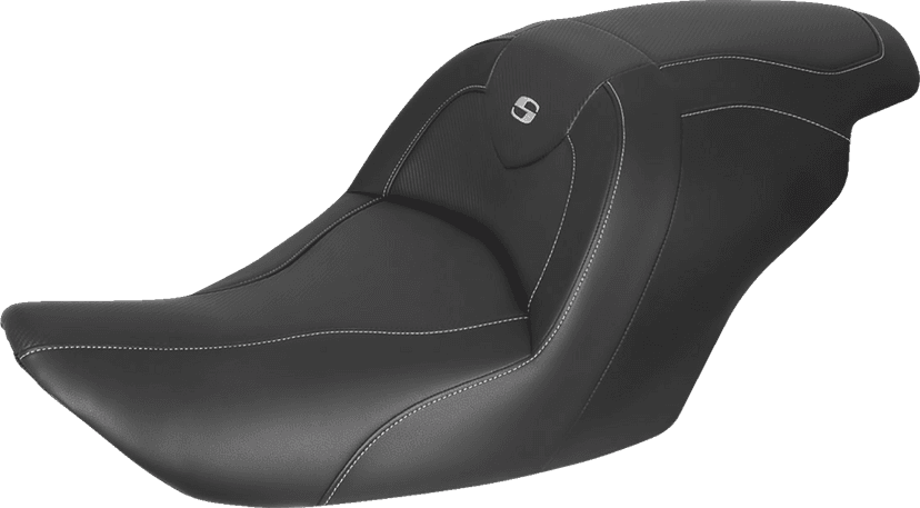 SADDLEMEN 0810-2330 Roadsofa™ Seat - Carbon Fiber - without Backrest - GL1800 '14-'17