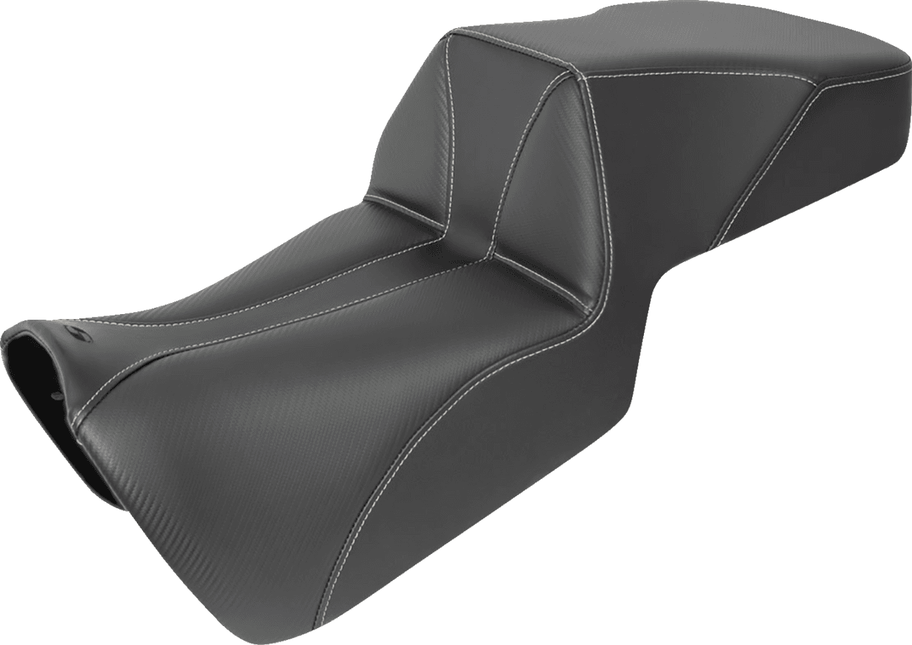 SADDLEMEN 0810-2354 Pan America Adventure Tour Seat - Carbon Fiber/Whisper Black - Standard