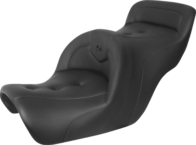 SADDLEMEN 0810-2364 Seat - Roadsofa™ - Without Backrest - Pillow Top - Black