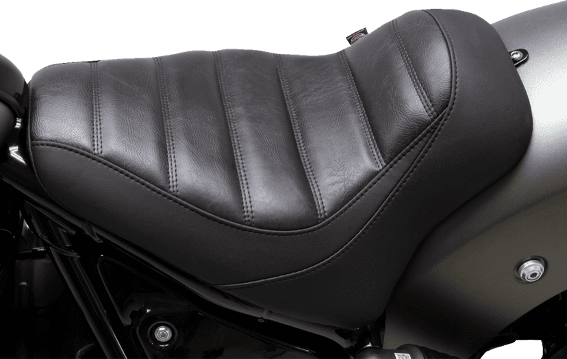 MUSTANG 0810-2380 Runaround Seat - Solo - Black - Tuck-n-Roll - Chief '22-'24 — image 2 of 3