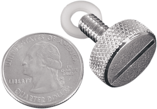 MUSTANG 0820-0023 1/4"-20 Thumbscrew - Includes Washer