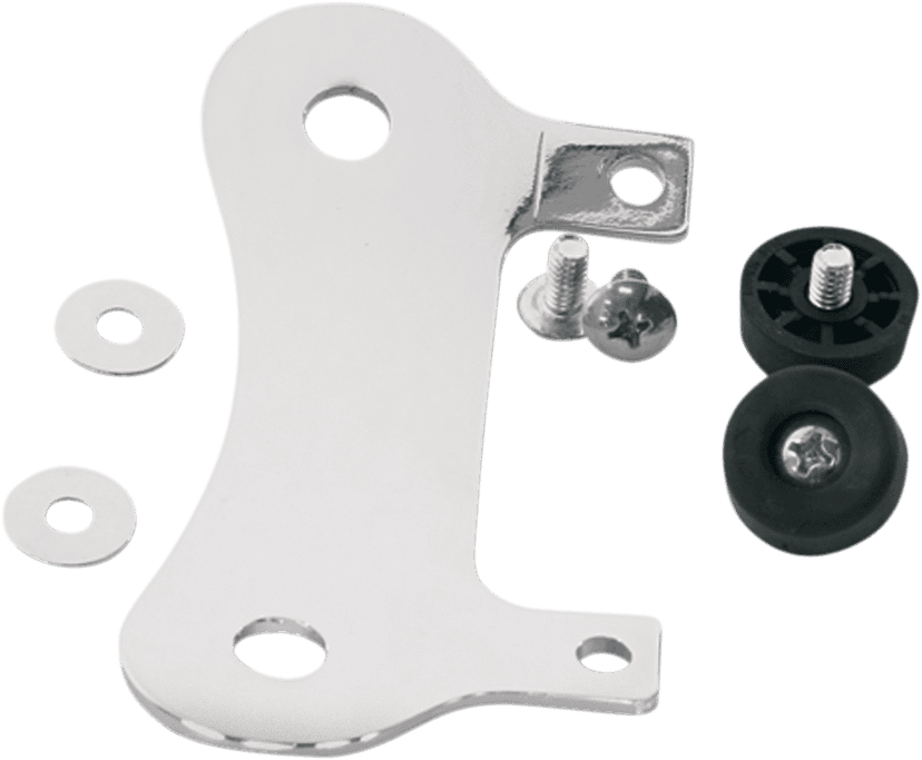 MUSTANG 0820-0026 Stud Plate Mounting Kit - Solo Seat - FLST/FXST