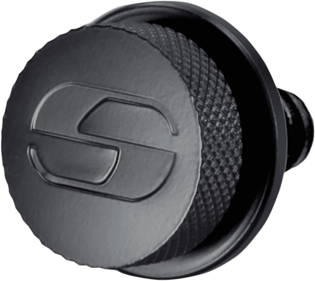 SADDLEMEN 0820-0097 1/4"-20 Seat Knob - Black