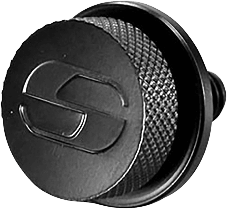 SADDLEMEN 0820-0118 1/4"-28 Seat Knob - Black