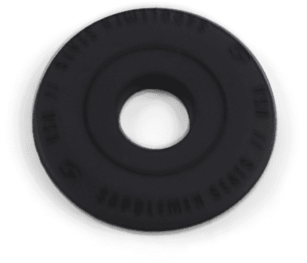 SADDLEMEN 0820-0121 Fender Seat Washer - Black — image 2 of 2
