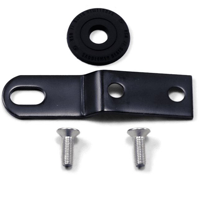 SADDLEMEN 0820-0125 Seat Bracket - Black - 1/4"-28 — image 1 of 2