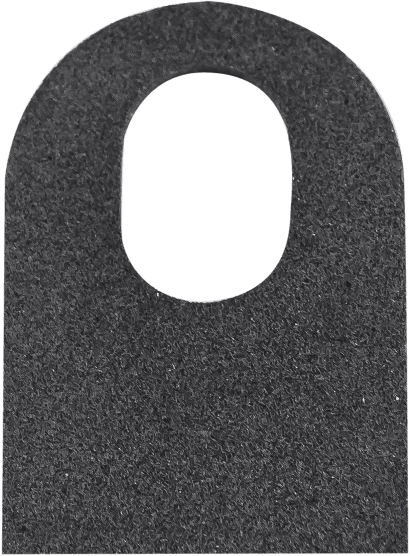 SADDLEMEN 0820-0127 Seat Tab Cushion - Self-Adhesive