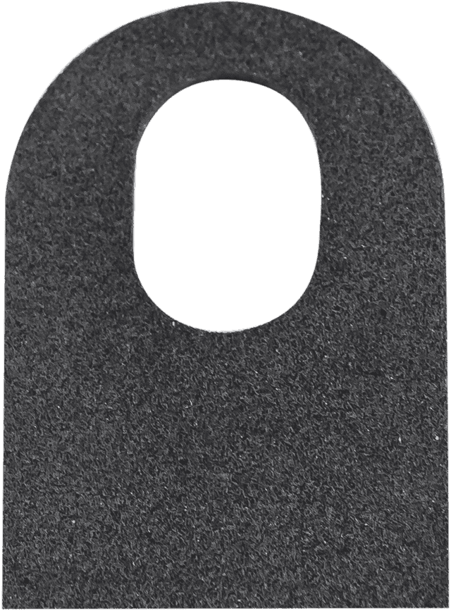 SADDLEMEN 0820-0127 Seat Tab Cushion - Self-Adhesive