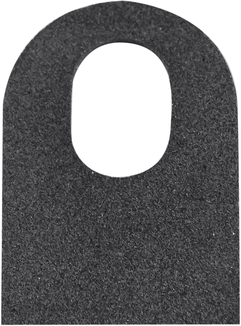 SADDLEMEN 0820-0127 Seat Tab Cushion - Self-Adhesive