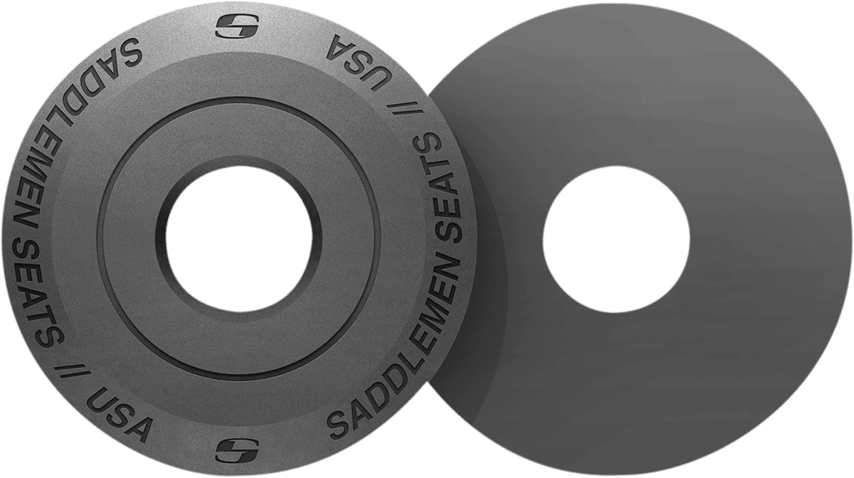 SADDLEMEN 0820-0128 Fender Seat Washer - Gray