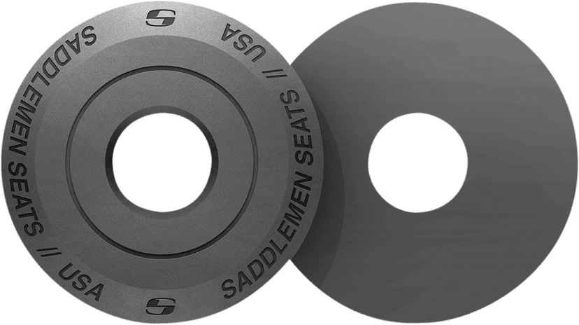 SADDLEMEN 0820-0128 Fender Seat Washer - Gray