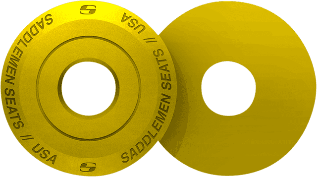 SADDLEMEN 0820-0129 Fender Seat Washer - Yellow