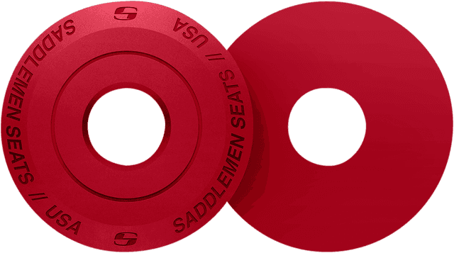 SADDLEMEN 0820-0130 Fender Seat Washer - Red