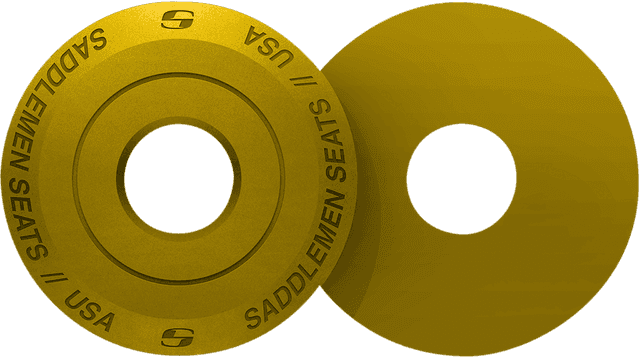 SADDLEMEN 0820-0131 Fender Seat Washer - Gold