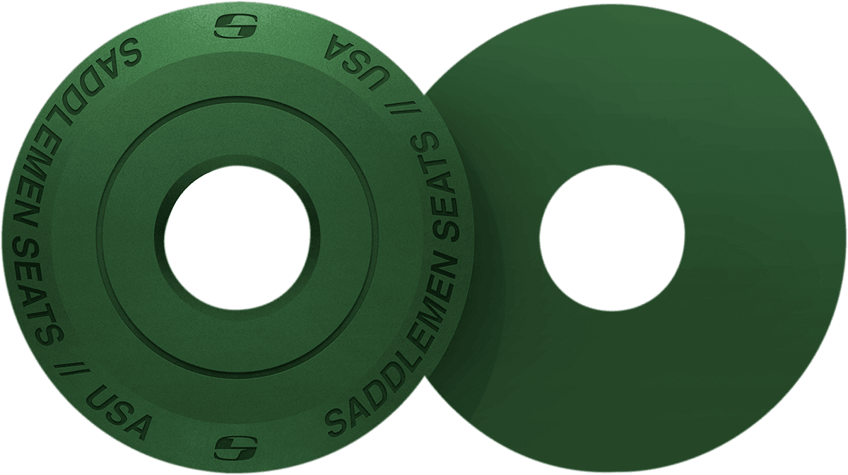 SADDLEMEN 0820-0132 Fender Seat Washer - Dark Green