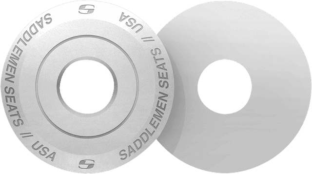 SADDLEMEN 0820-0135 Fender Seat Washer - White