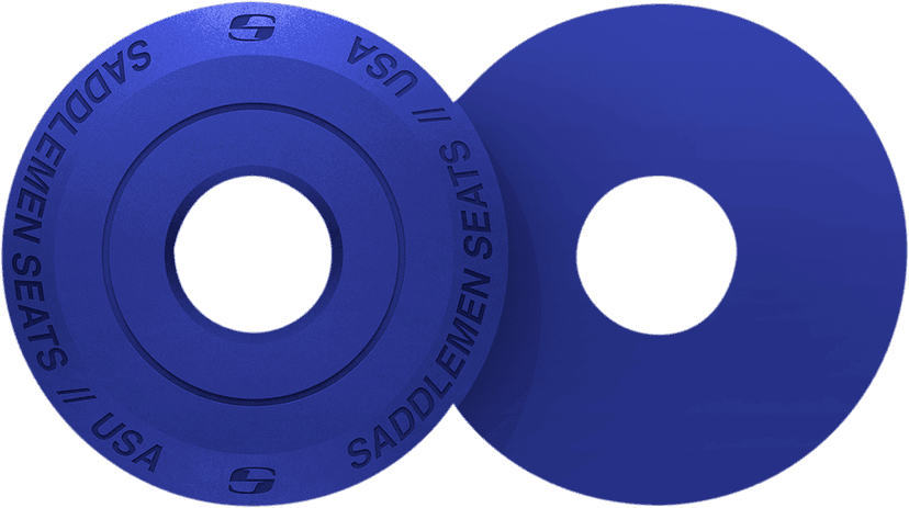 SADDLEMEN 0820-0136 Fender Seat Washer - Blue