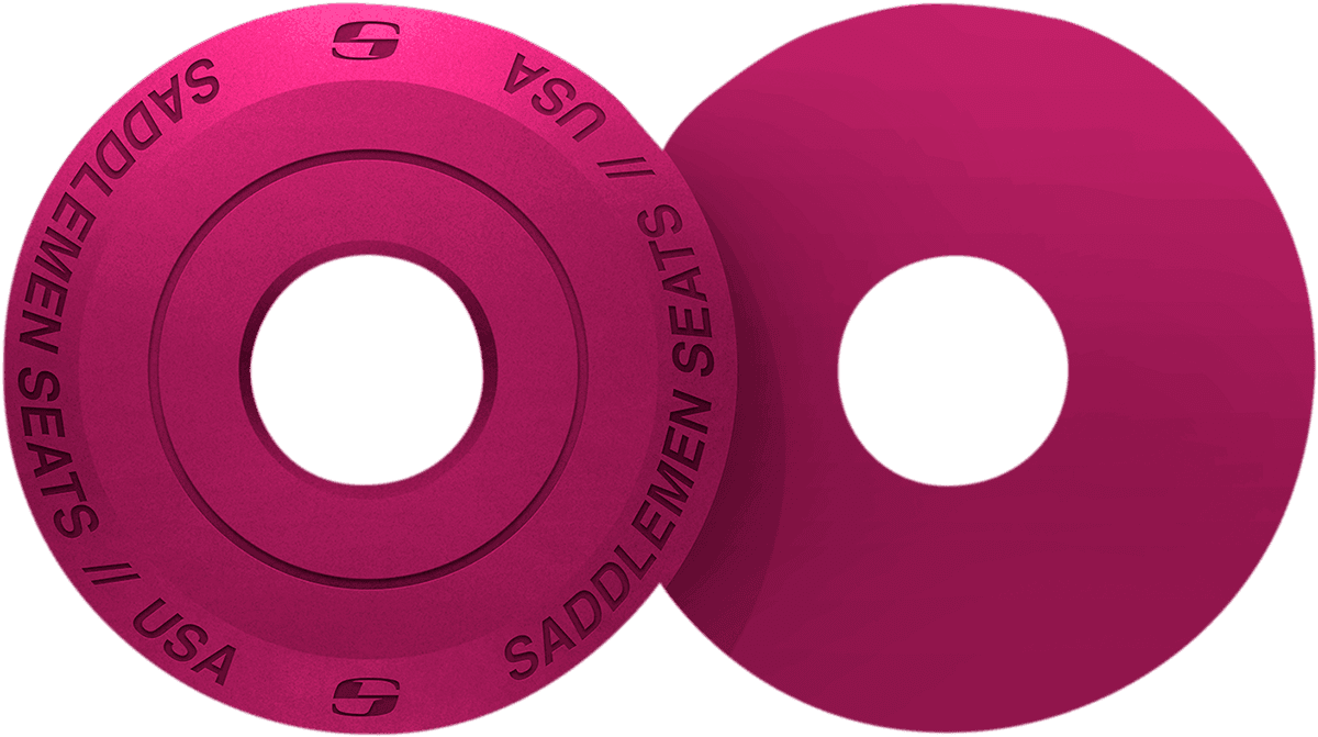 SADDLEMEN 0820-0137 Fender Seat Washer - Pink