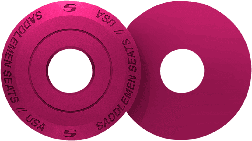 SADDLEMEN 0820-0137 Fender Seat Washer - Pink