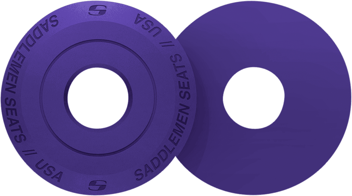 SADDLEMEN 0820-0138 Fender Seat Washer - Purple