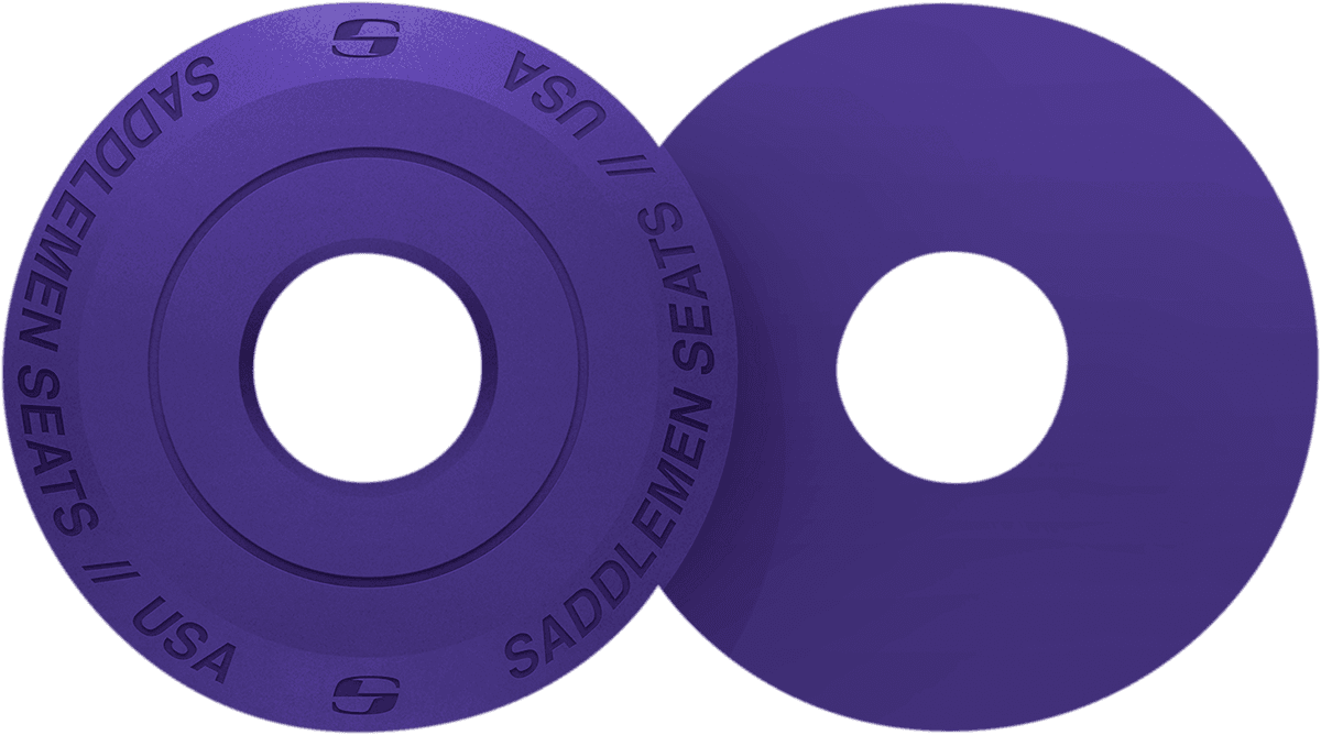 SADDLEMEN 0820-0138 Fender Seat Washer - Purple