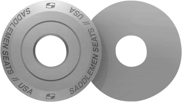 SADDLEMEN 0820-0140 Fender Seat Washer - Silver