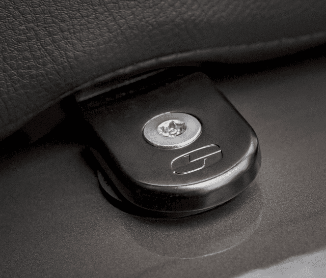 SADDLEMEN 0820-0153 Security Seat Screw - Black — image 3 of 3