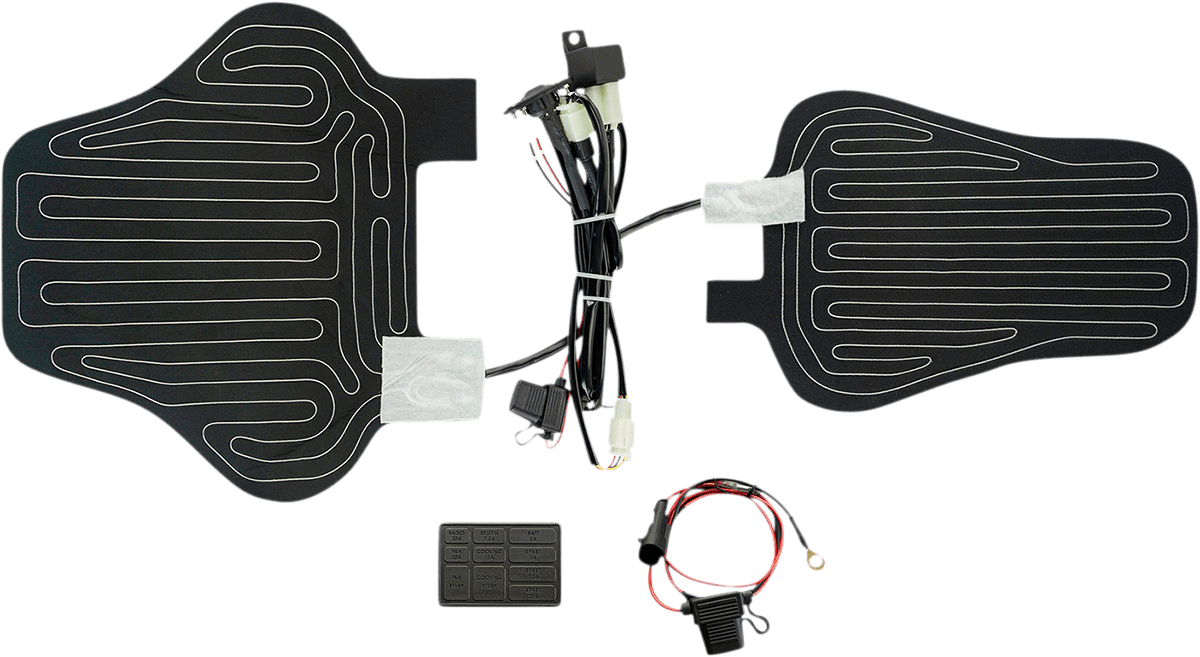 SADDLEMEN 0821-3422 Seat Heater - Black - FL '08-'23
