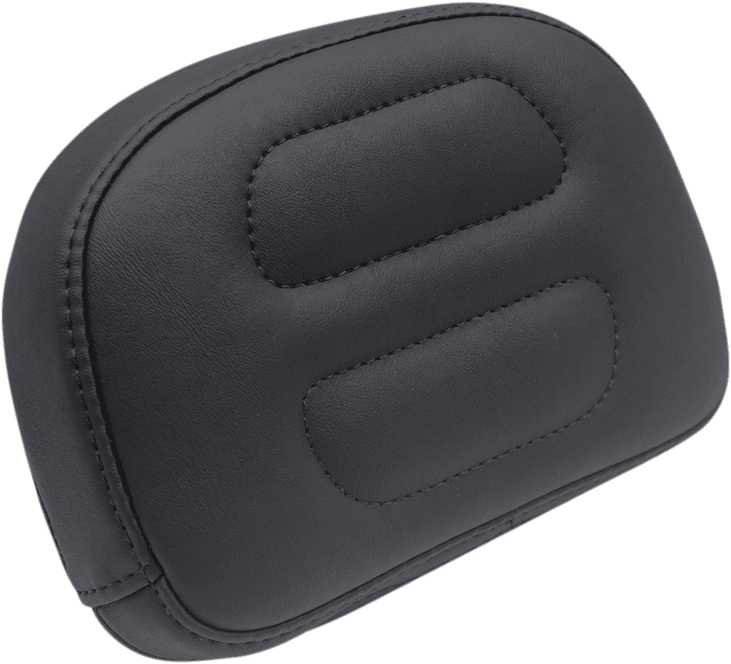 MUSTANG 0822-0372 Passenger Backrest Pad - Trapezoid Stitch - No Studs - FXFB '18-'21
