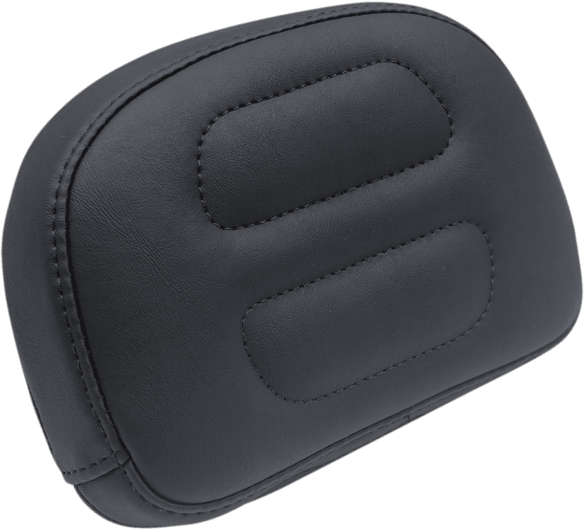 MUSTANG 0822-0372 Passenger Backrest Pad - Trapezoid Stitch - No Studs - FXFB '18-'21