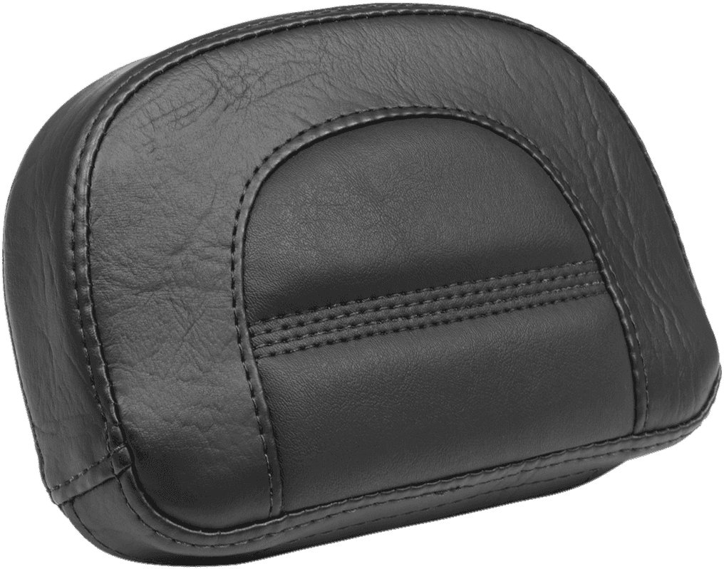 MUSTANG 0822-0375 Passenger Backrest Pad - Quad Stitch - No Studs - FLSL '18-'20