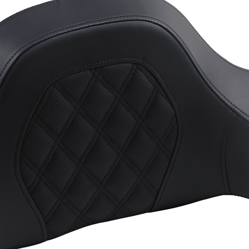 SADDLEMEN 0822-0379 Roadsofa™ Passenger Backrest Pad - Lattice Stitch - GL1800 '18-'20 — image 2 of 2