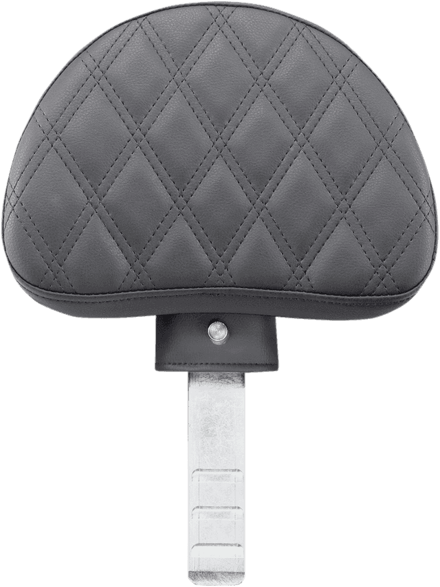 SADDLEMEN 0822-0399 Backrest - Lattice Stitched - Black