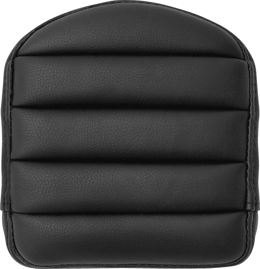 SADDLEMEN 0822-0416 Sissy Bar Pad - Tuck-n-Roll - Black