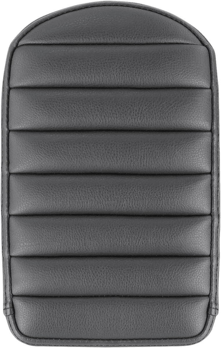 SADDLEMEN 0822-0418 Sissy Bar Pad - Tuck-n-Roll - Black