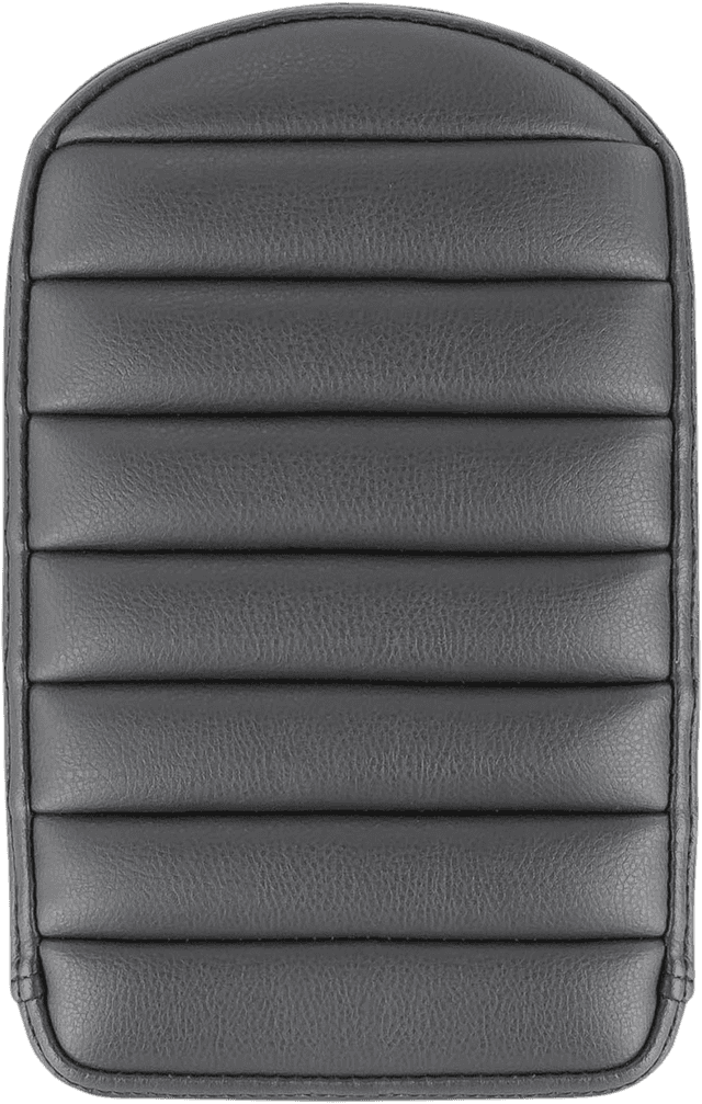 SADDLEMEN 0822-0418 Sissy Bar Pad - Tuck-n-Roll - Black
