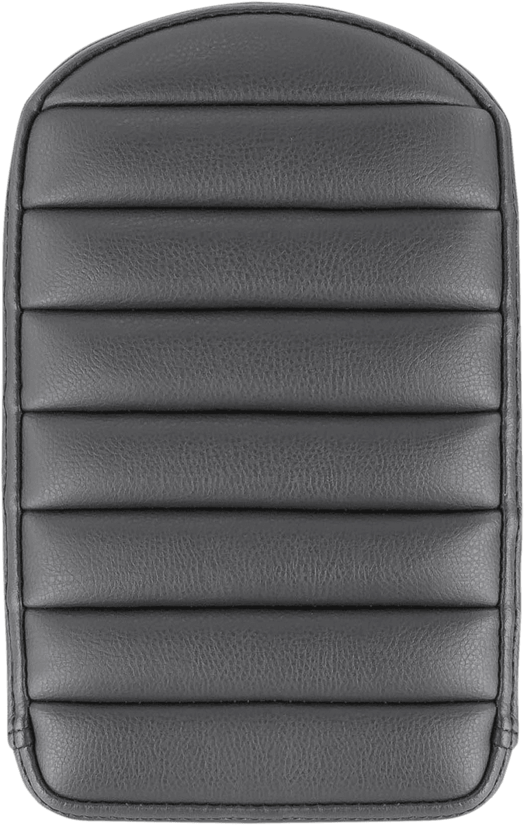 SADDLEMEN 0822-0418 Sissy Bar Pad - Tuck-n-Roll - Black